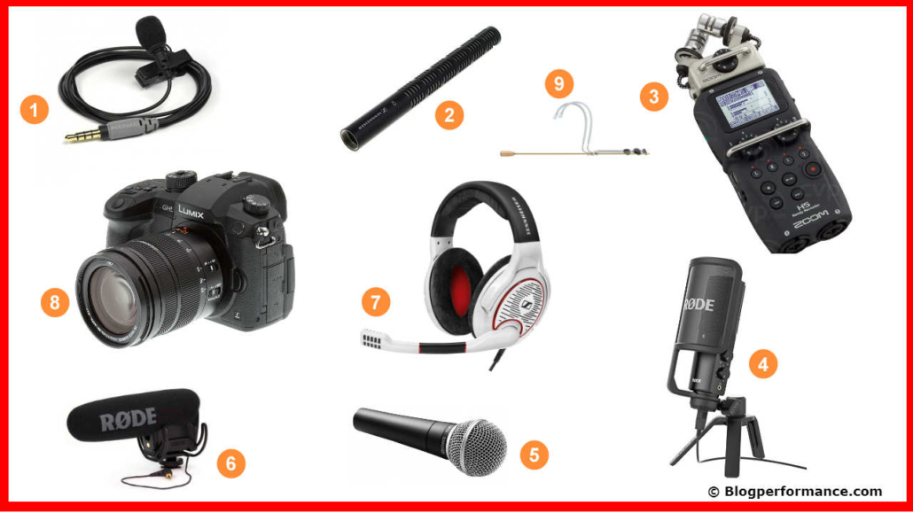 Choisir le micro le mieux adapté à votre tournage vidéo