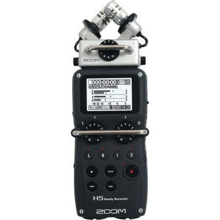 Le zoom H5 : Un enregistreur portable XLR stéréo à capsules interchangeables