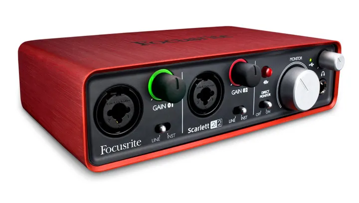 Carte son Focusrite Scarlett 4th Génénération
