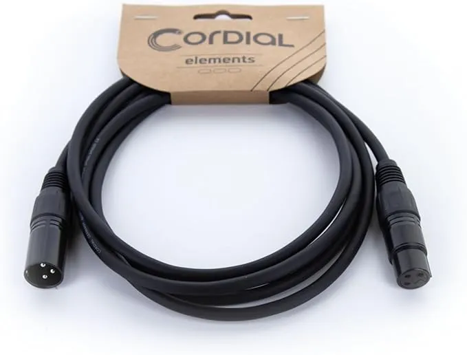 Câble Xlr Cordial : Le cable XLR symetrique solide et fiable